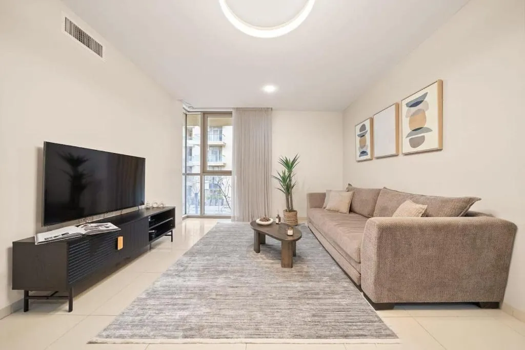 Image of Modern & Comfortable 1-Bedroom Oasis with Luxury Amenities